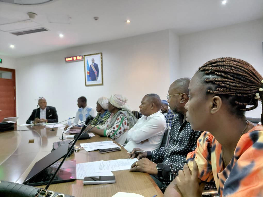Madame MISSI NYOTA Diane Trésorière de la Fondation Papa Muilu